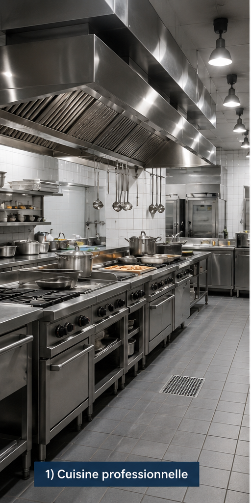 Cuisine professionnelle – pièces détachées et équipements CHR au Maroc